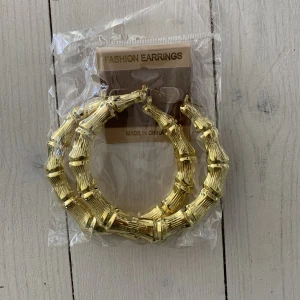 Snygga gulda örhängen⭐️ - Snygga stora guldiga örhängen 