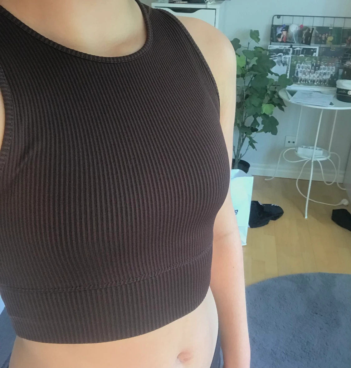 Brun träningstopp - 90