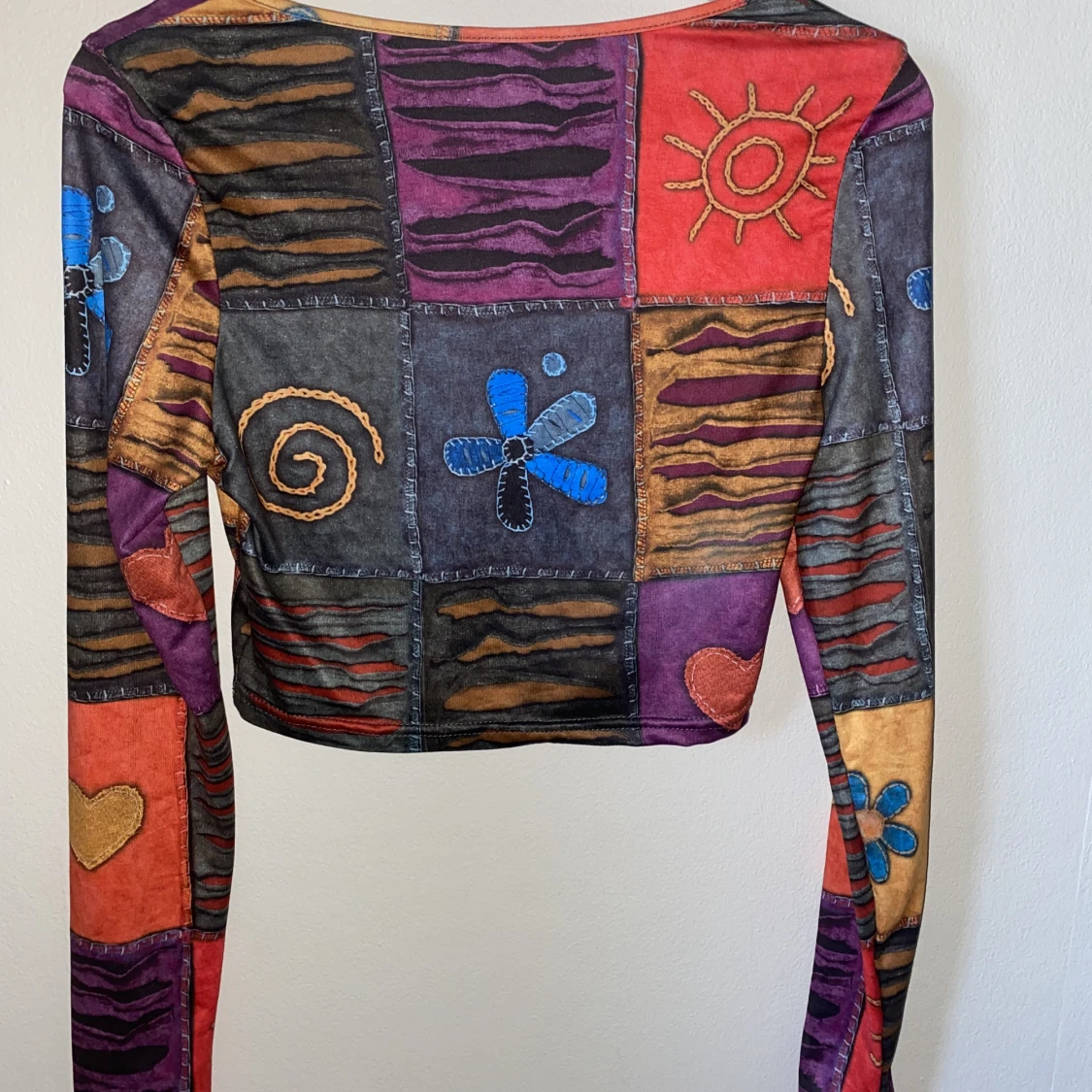 Långärmad crop top ❤️ - 90