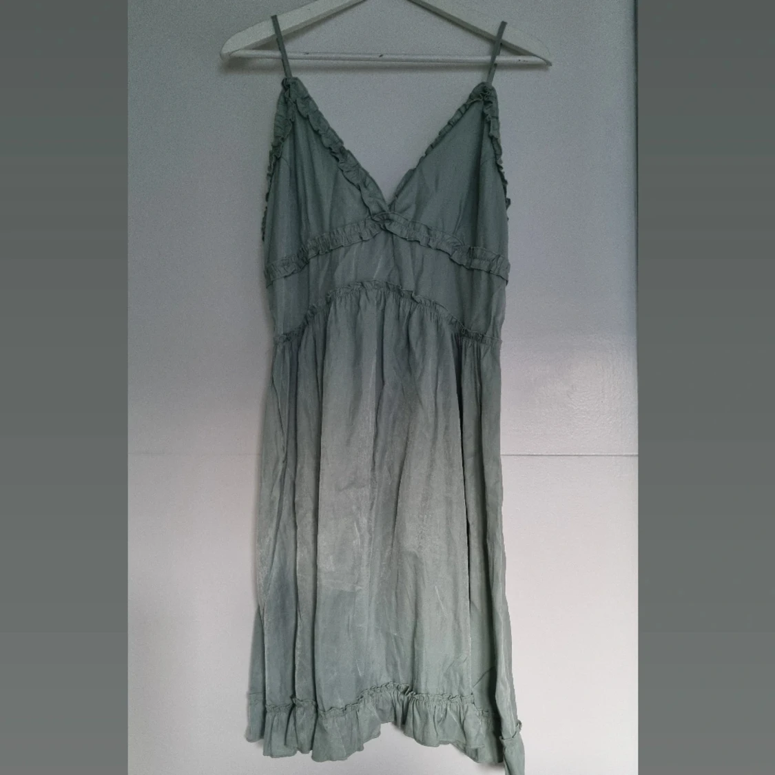 Grön sommarklänning