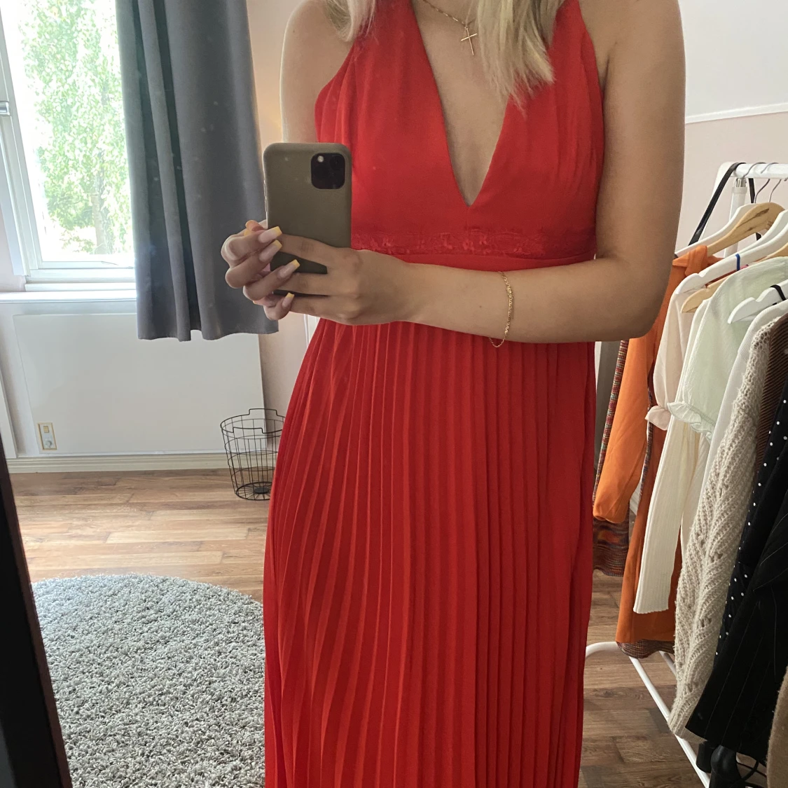 Röd Balklänning  - 90