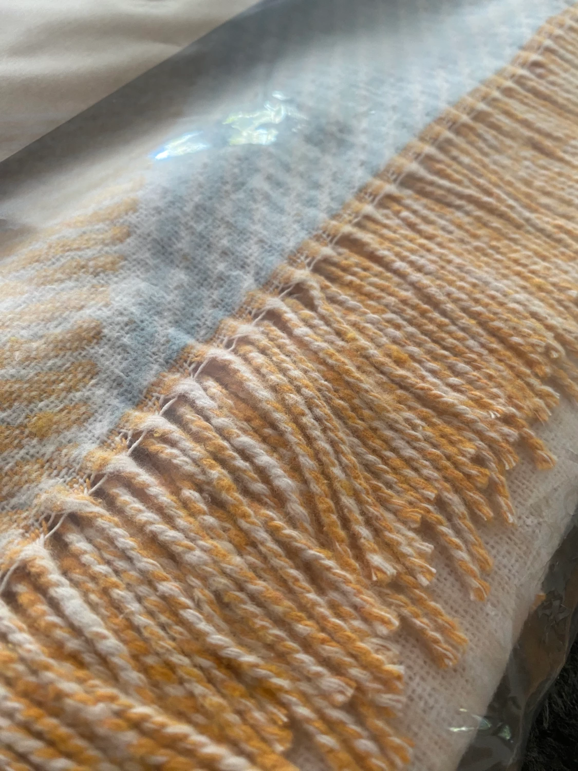 NRJD stripes bommulspläd - 90