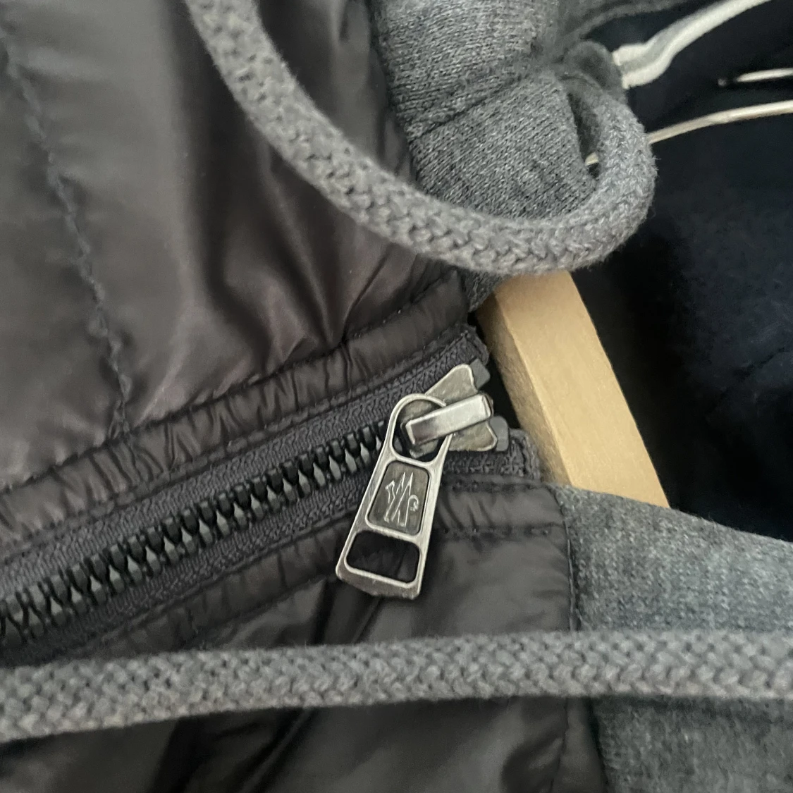 Moncler hooded down cardigan  - 91