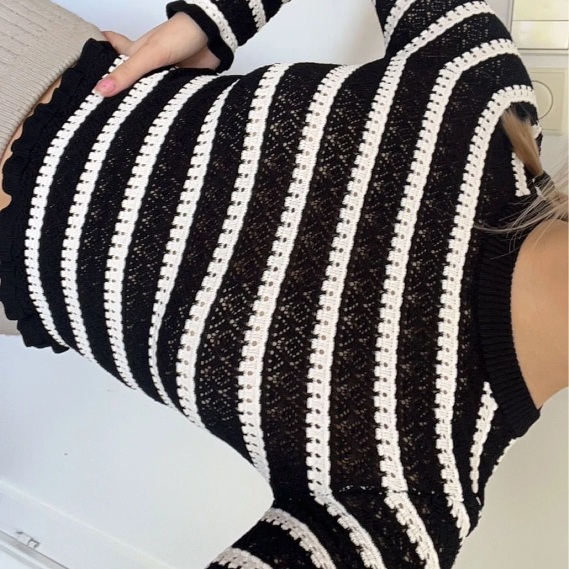 Zara virkad tröja - 90