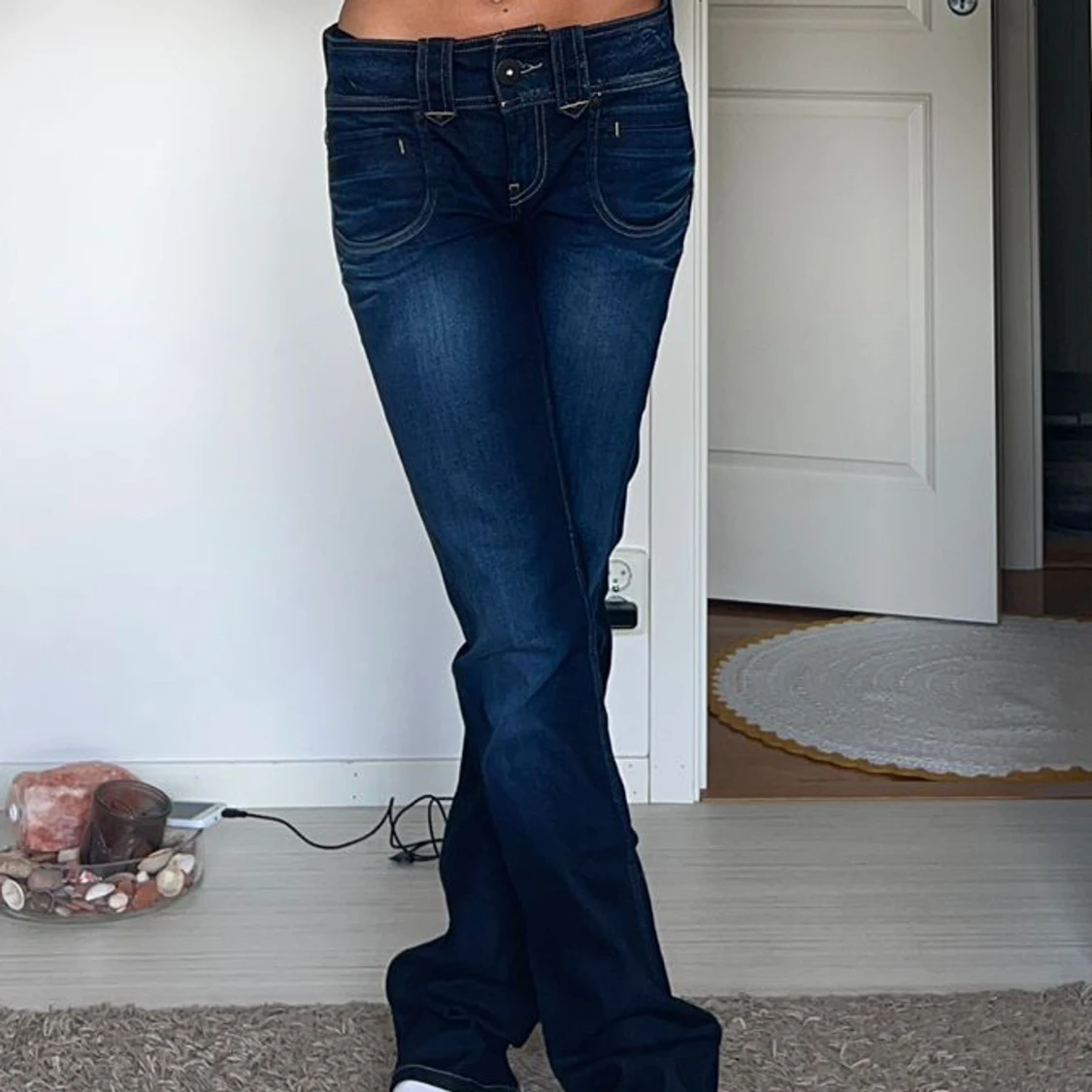 Pepe jeans lågmidjade