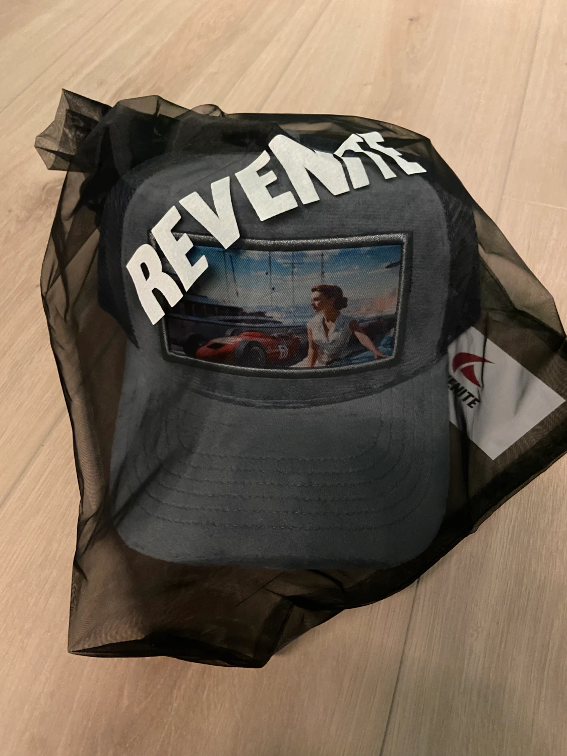 Revenite Monaco Aquamarine Velvet Cap