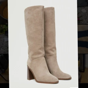 Mocka boots - Från Mango i stl 38. Köpta för 1200 kr förra sommaren. Endast använda en gång, tyvärr lite fläckar från regn därav priset 😊