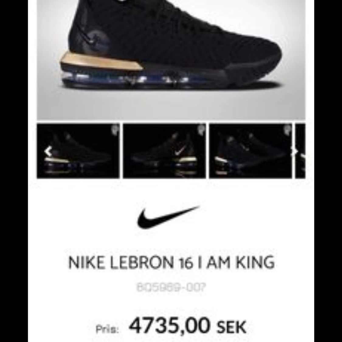 Nike Lebron 16 I am king  - 91