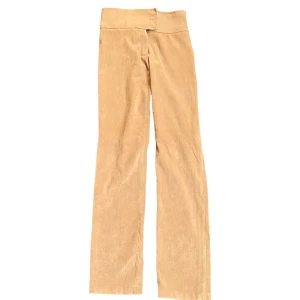 beige kostymbyxor y2k - skitsnygga raka kostymbyxor (köpta i paris på 2000-talet!) 