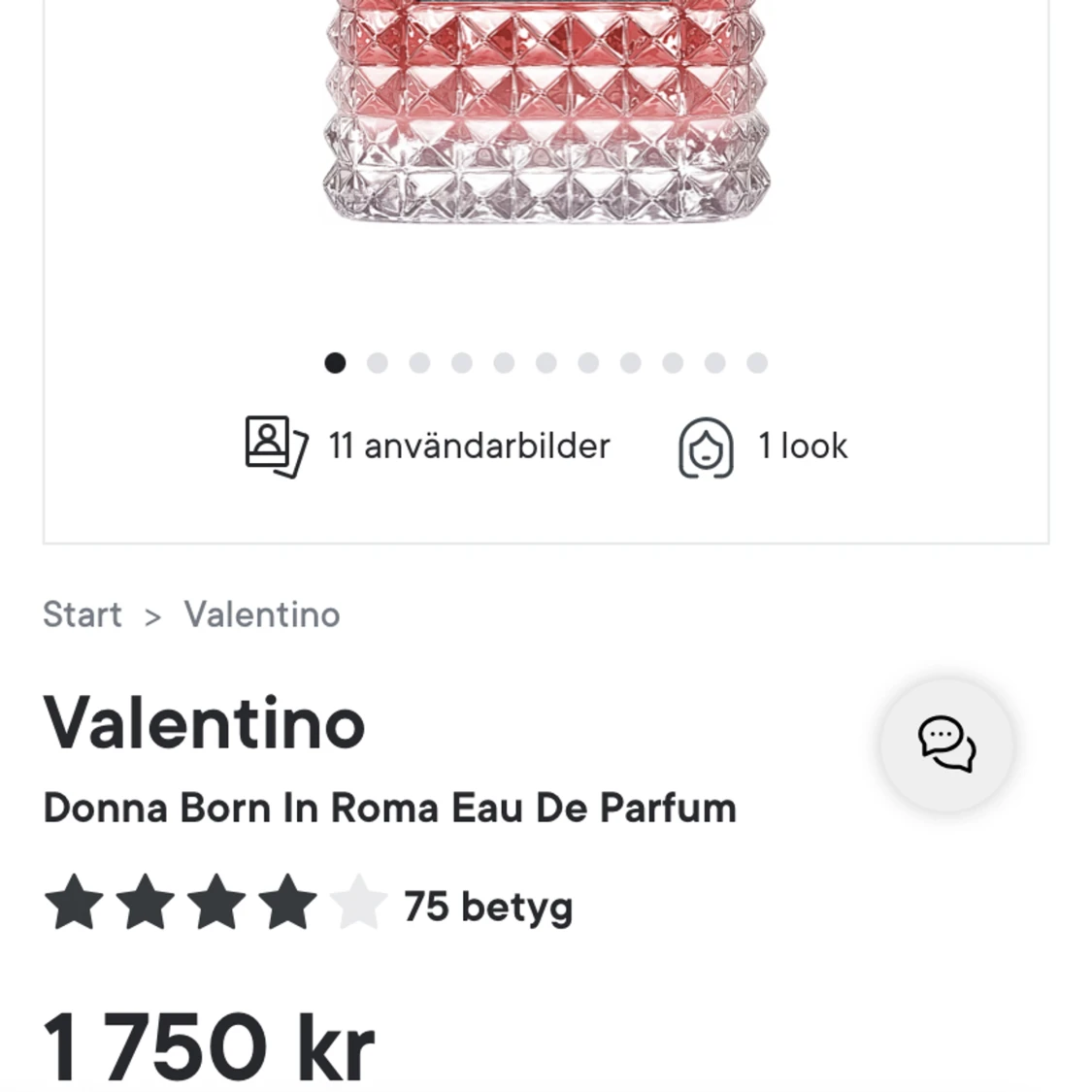 Valentino Donna born in Roma  - 90