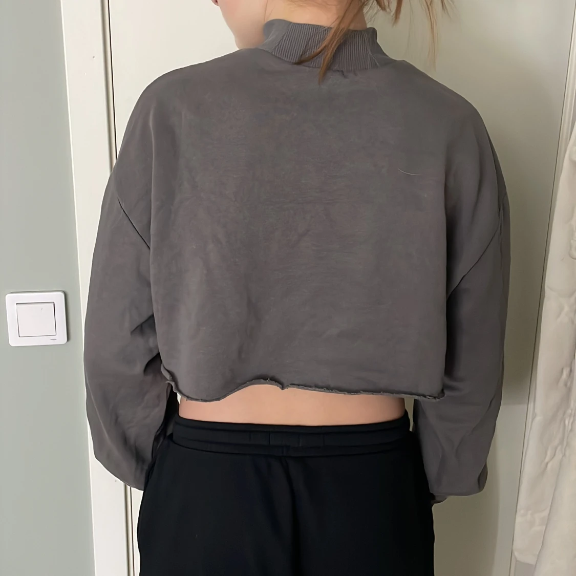 Croppad sweatshirt - 91