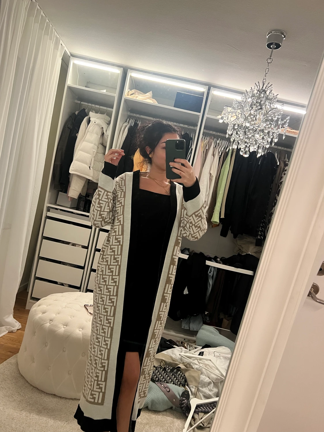 Lång Fendi cardigan  - 90