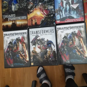 6 st dvd filmer transformers - 6 st dvd filmer transformers