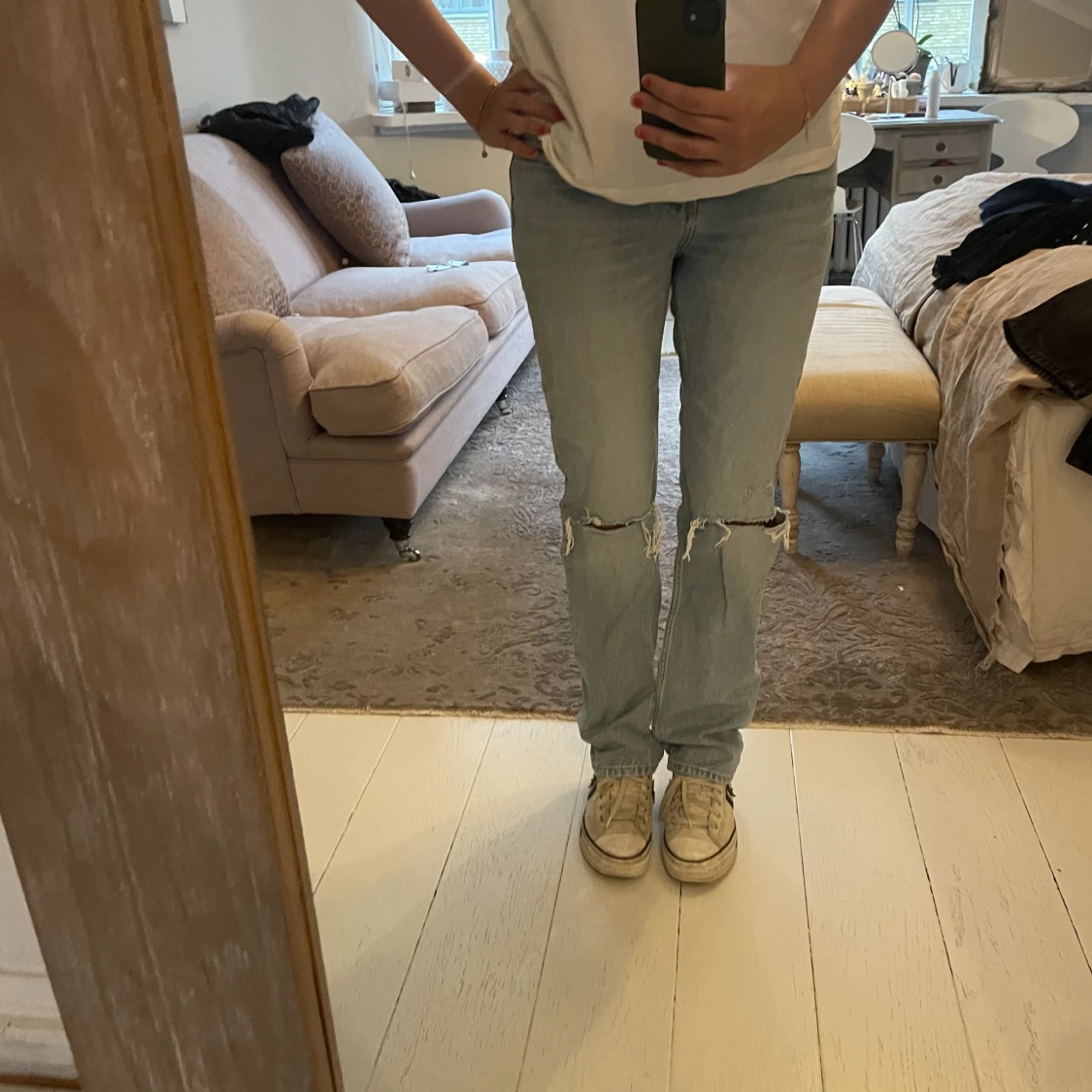 Håliga blåa jeans  - 90