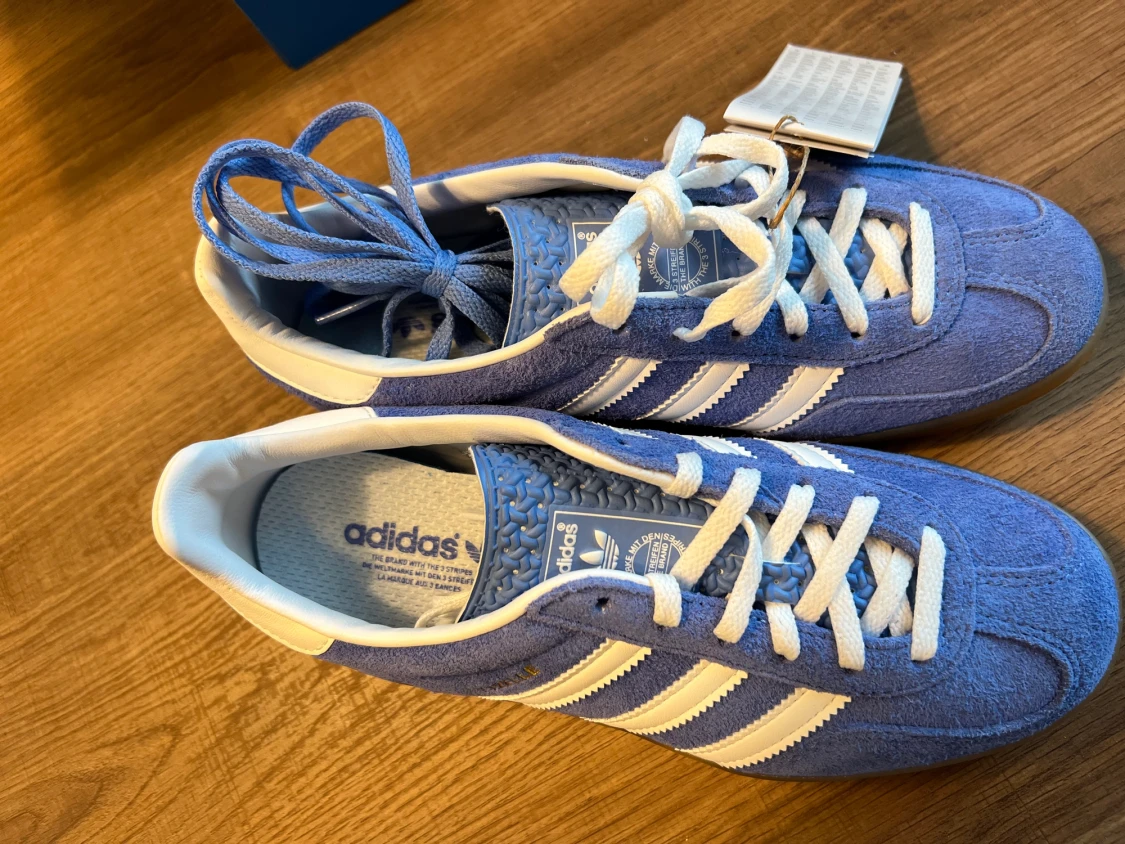 Nya Adidas Gazelle Blå 37 1/3 - 90