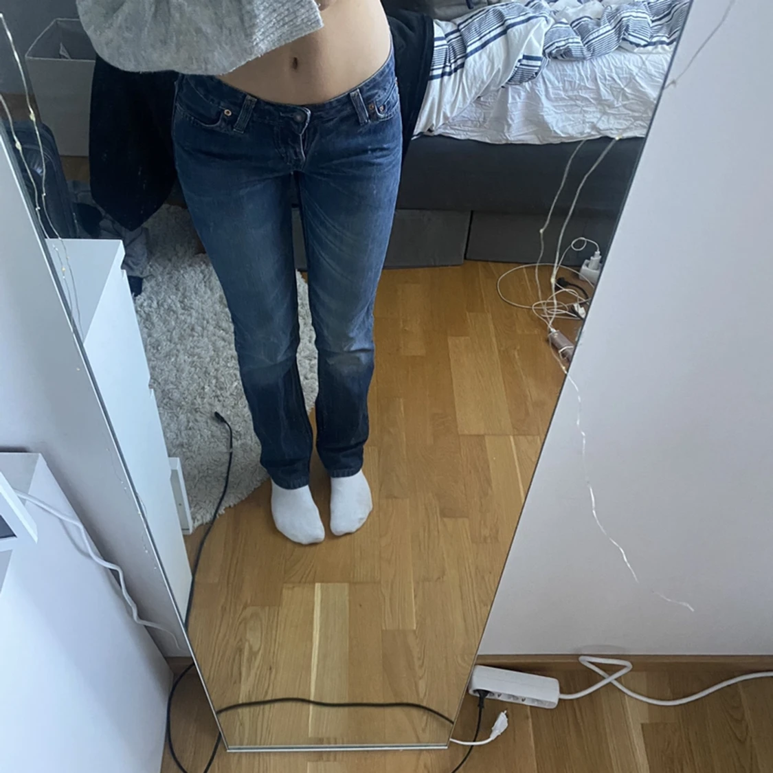 Lågmidhade Levis jeans  - 90