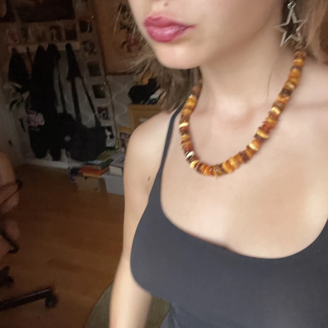 Bärnsten halsband - 90