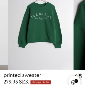 Grön sweatshirt från gina tricot - Säljer nu min nästintill oanvända sweatshirt från gina tricot i storlek xs. 60kr + frakt som köparen står för, pris går att diskuteras vid snabb affär. Tryck INTE på köp nu knappen utan kontakta mig. Betalningen sker via Swish. 💕
