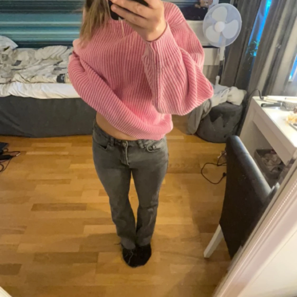 Mid waist jeans🩷 - 90