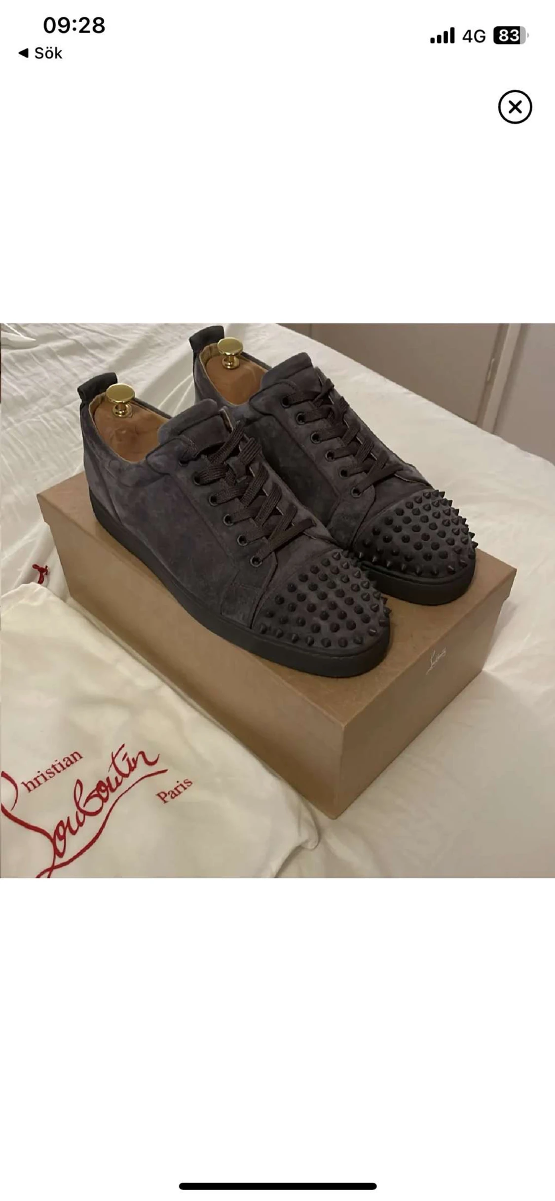 Christian Louboutin junior spikes
