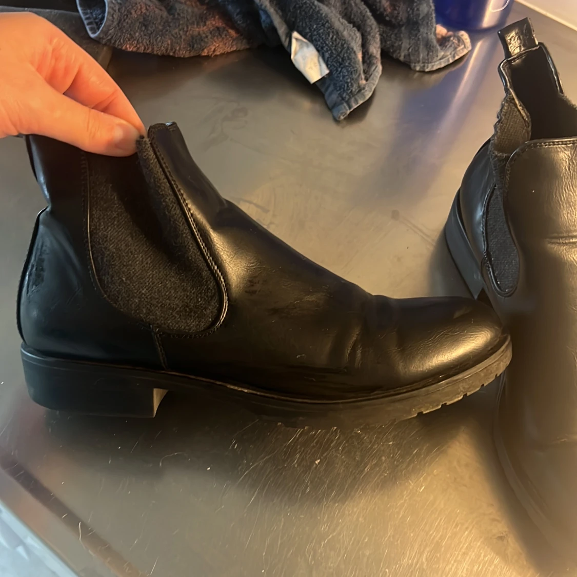 Kängor med klack - 90