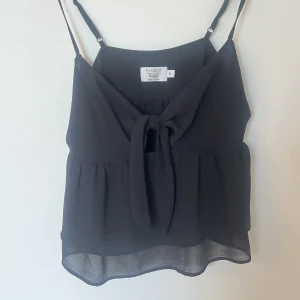 Svart volang topp - Från nakd, slutsåld, 32❤️ älskar den men tyvärr för tajt 