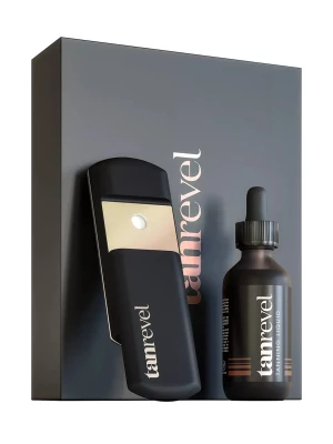 Tanrevel - Säljer min tanrevel one då jag köpt den stora❤️ box, laddare och tanning drops kommer med❤️ Köpt för 799kr, använd fåtal gånger 