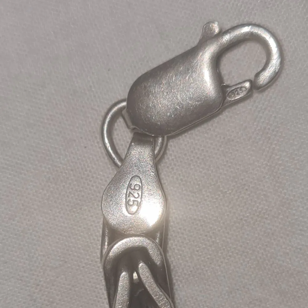 Kejsarlänk Svartoxiderad 50 cm läng 4mm bred 925 äkta silver . Accessoarer.