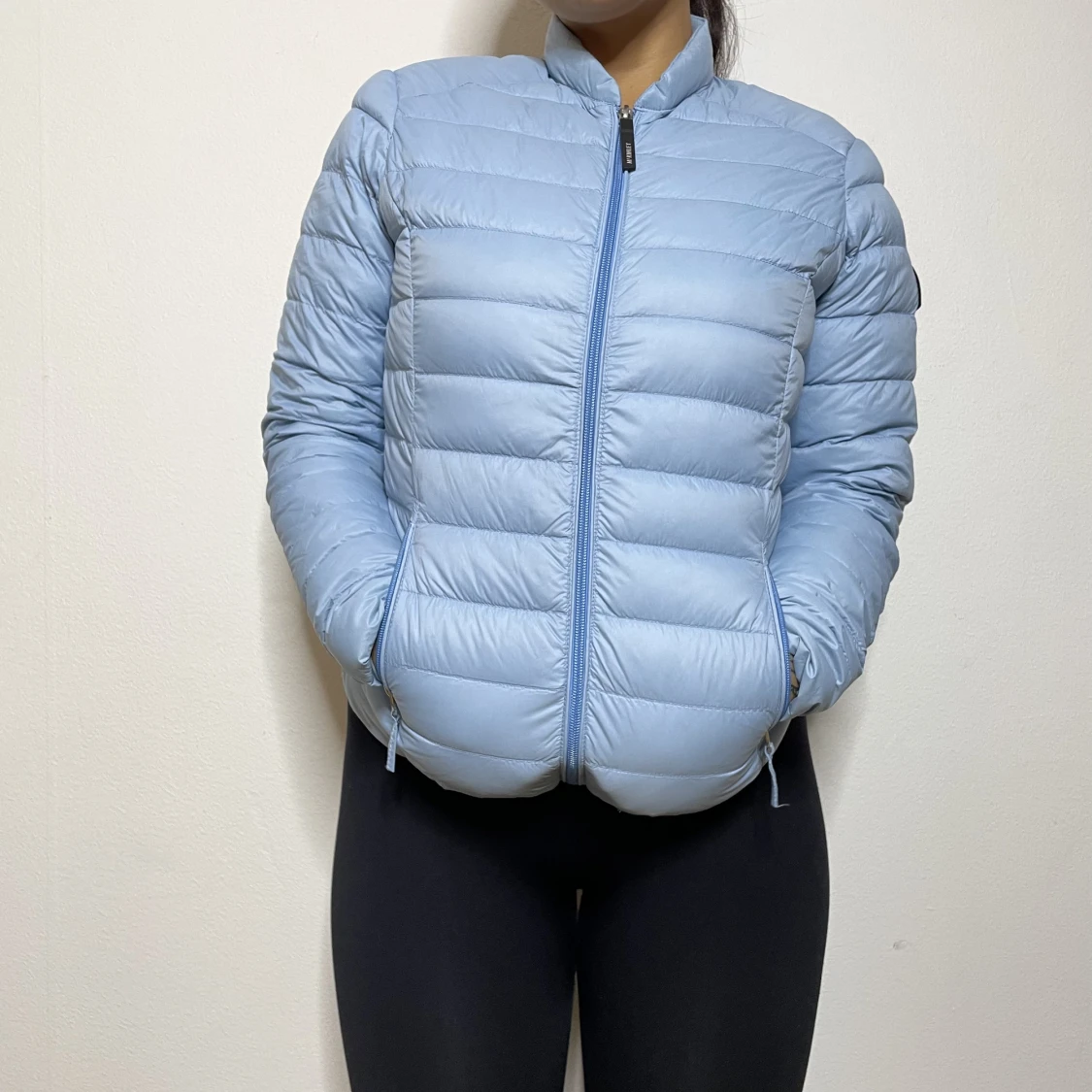 Ljusblå sportjacka - 90