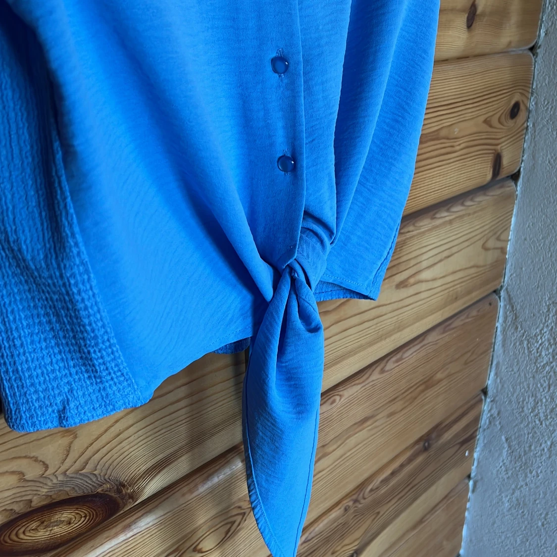 T-shirt med knyt - 91