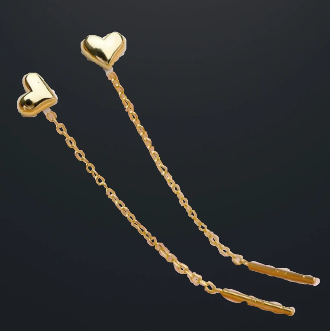 Egengjorda örhängen