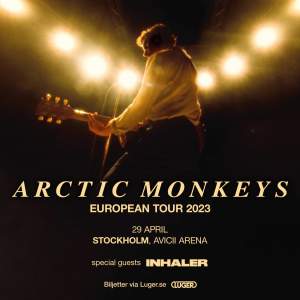 Säljer min ståplats biljett till arctic monkeys konserten i Stockholm i Avicii arena den 29 april.