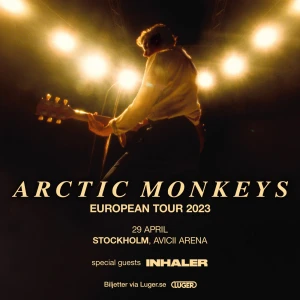 Arctic Monkeys biljett ståplats  - Säljer min ståplats biljett till arctic monkeys konserten i Stockholm i Avicii arena den 29 april.