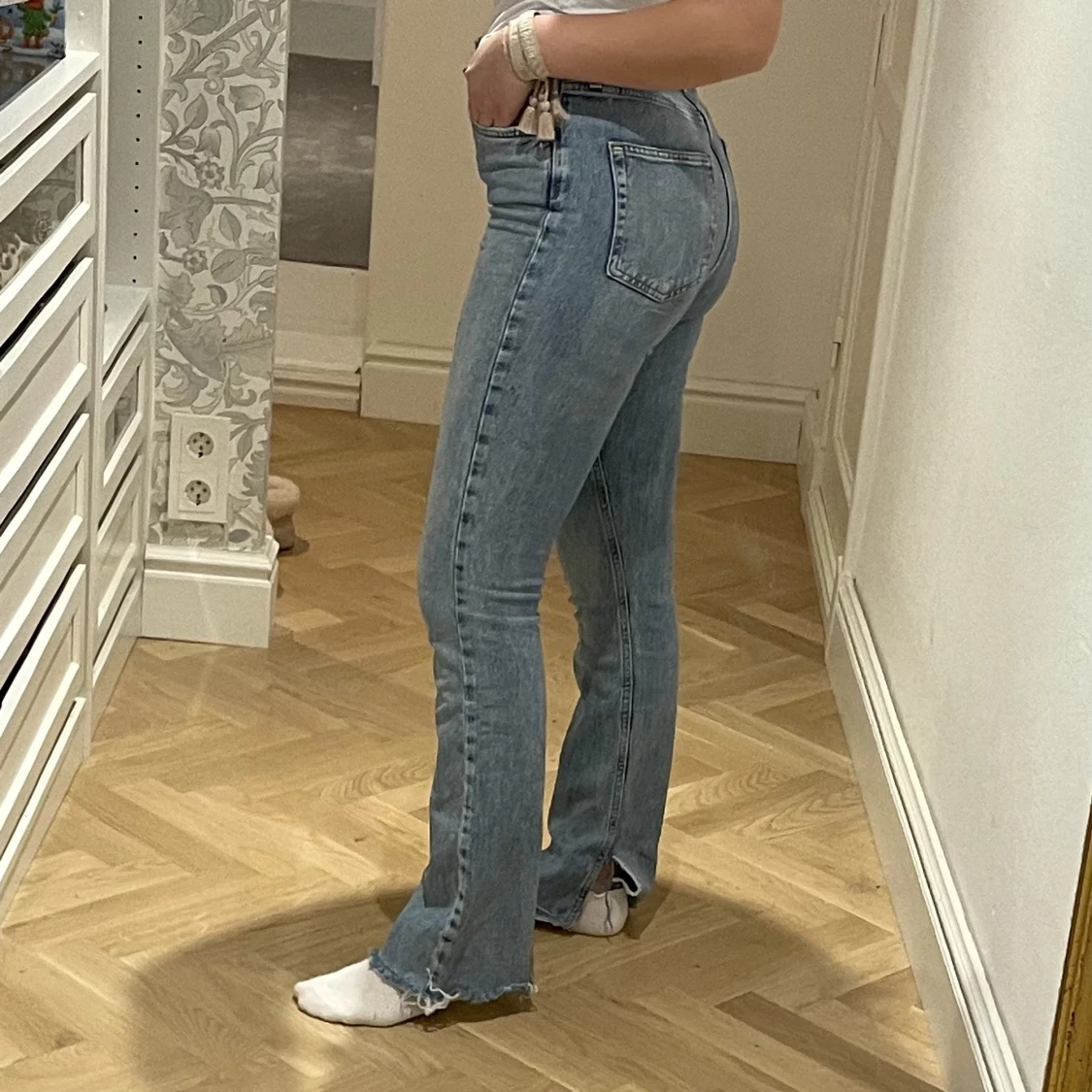 Ljusa jeans från Zara💙🩵