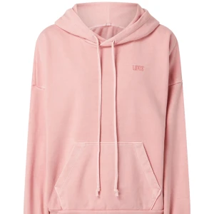 Levis Hoodie - Snygg rosa hoodie från Levis! 💕💕 Använt en del men fortfarande jättefin och bra kvalitet! Säljer pga för liten. Storlek M men kan absolut användas som L