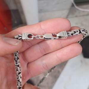 Kejsarlänk halsband: 50Cm vikt 60g Kejsarlänk armband: längd 21cm vikt 28g