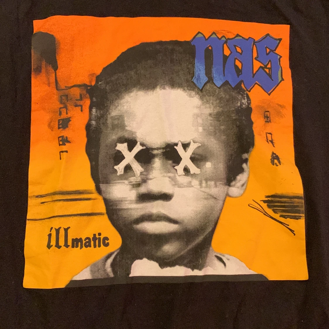 T-shirt med tryck - 90