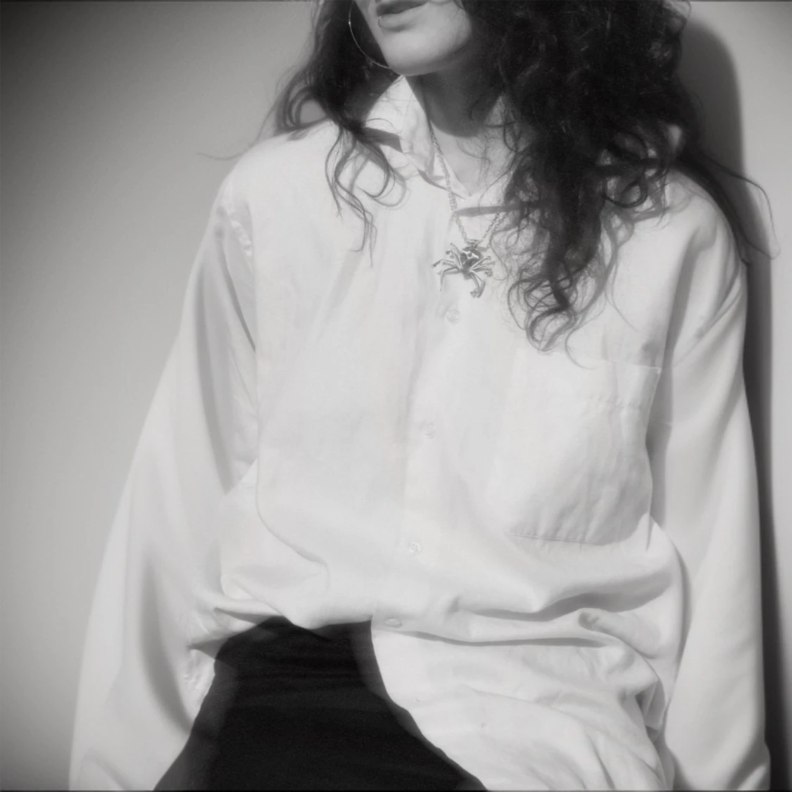 Black widow pendant 925 silver - 90