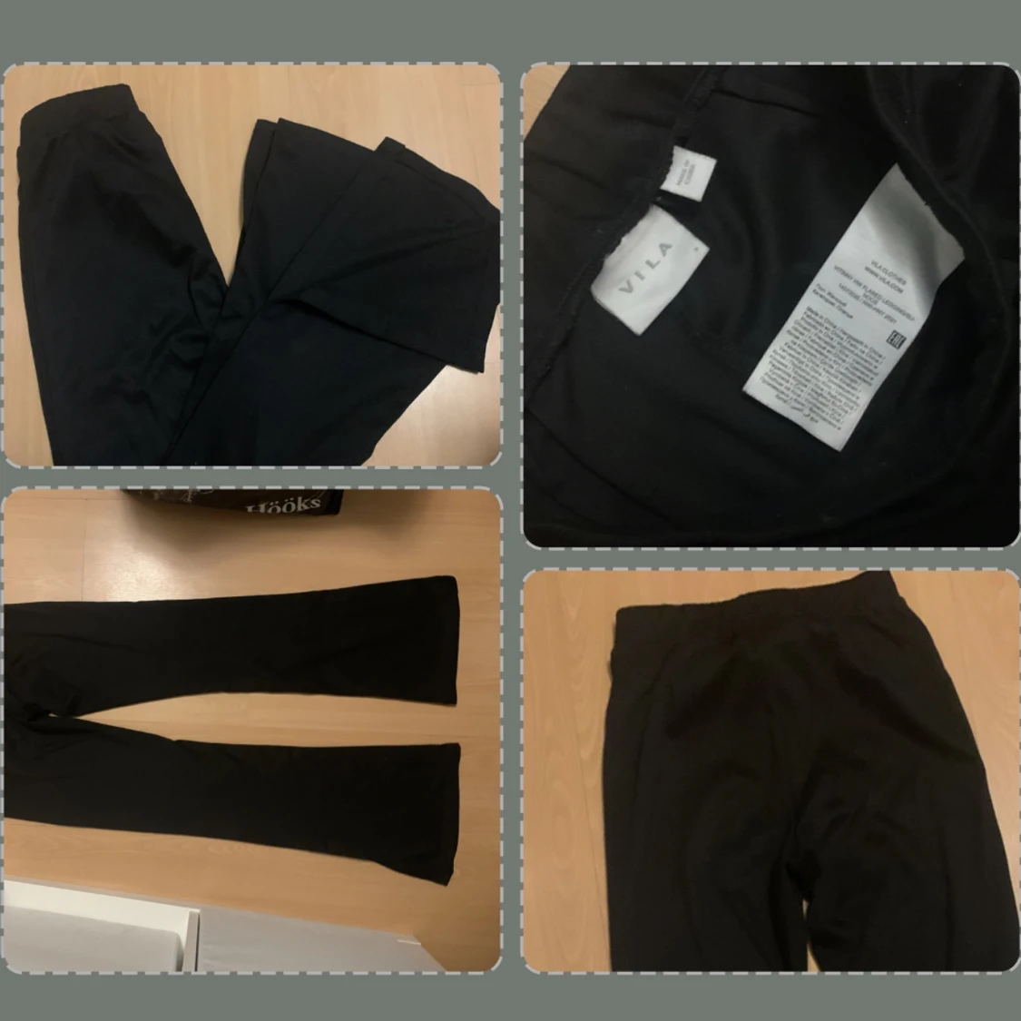 Vila Leggings viTinny HW Flared - 91