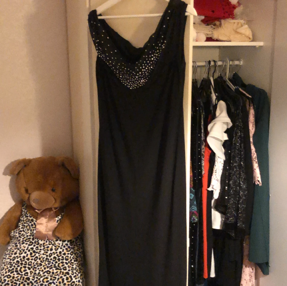 Svart långklänning 