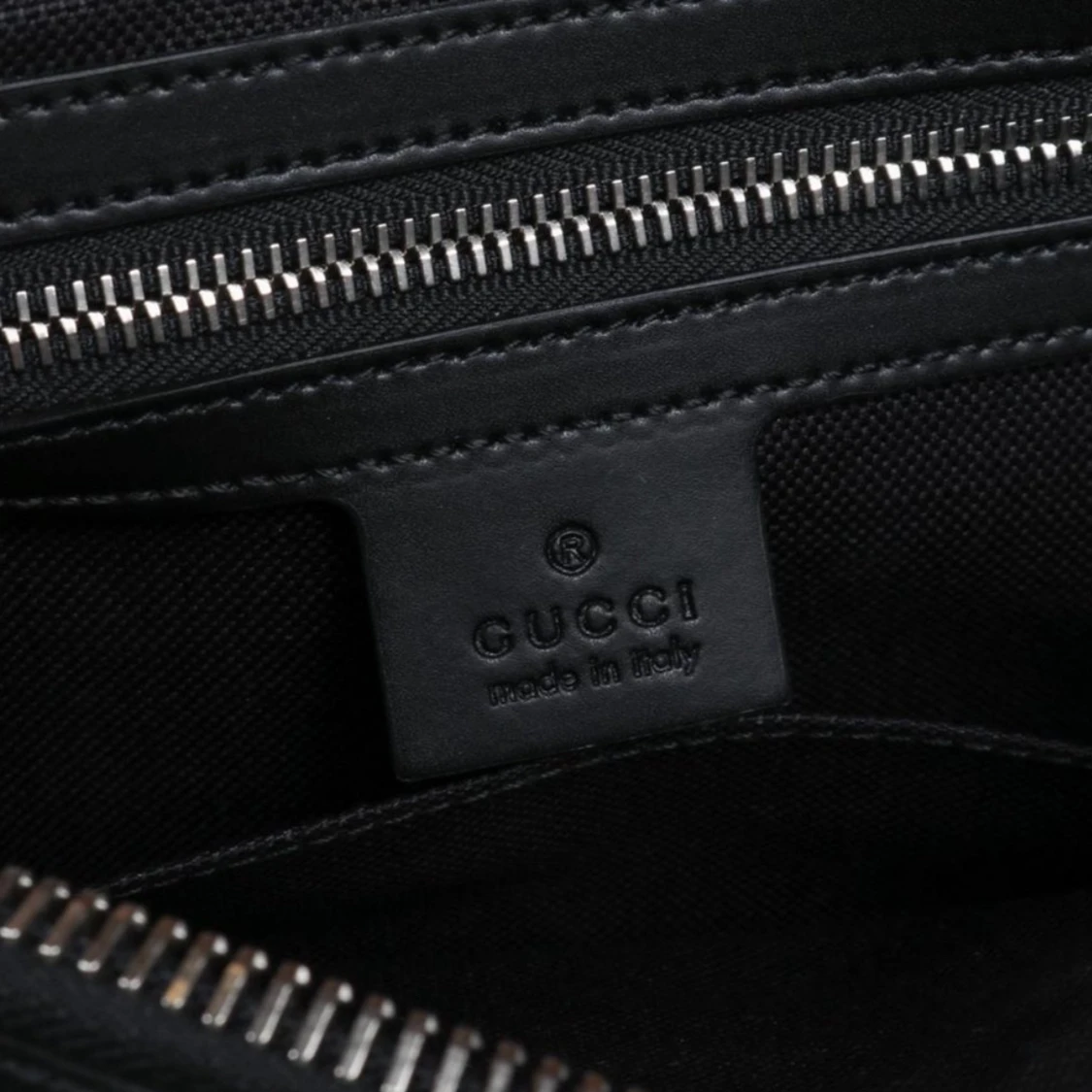 Gucci Ophidia GG Supreme Black Belt läder väska - 91