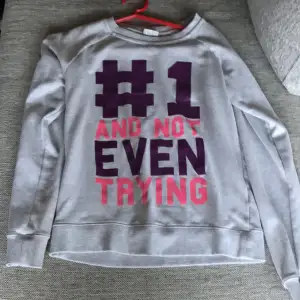  säljer den här sweatshirt från Cubus storlek xs färg grå mörk lila rosa