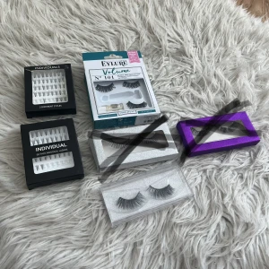 Paket lösögonfransar eyelure osv - Lösögonfransar paket 