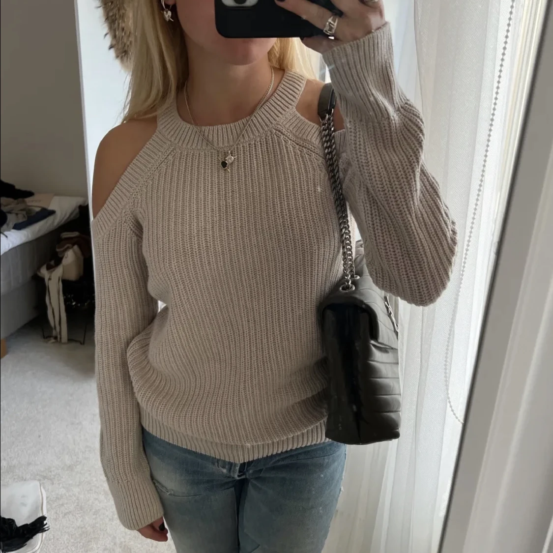 Fin stickad tröja💞