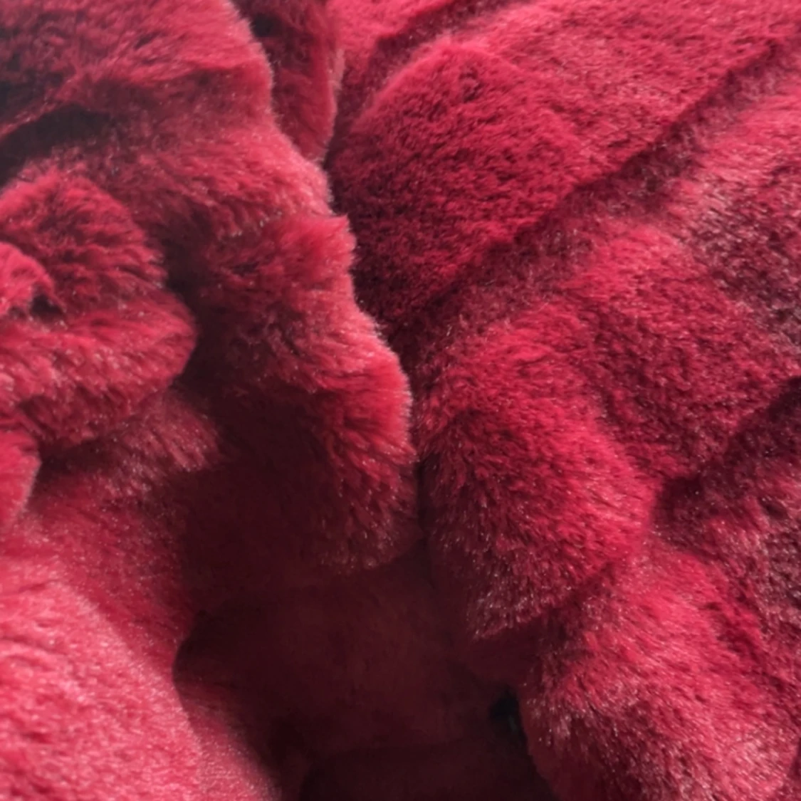 Mörkröd trekvartsärmad Jacka - 91