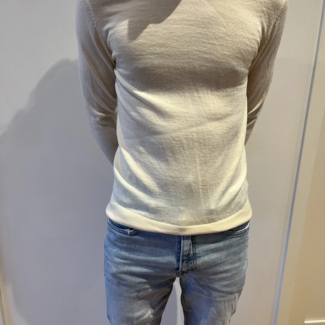 Stickad tröja från hm