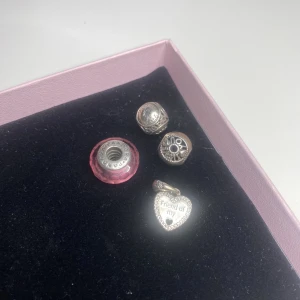 pandora berlocker  - 4 stycken Pandora berlock 80kr/styck Vanligt pris 400-600kr