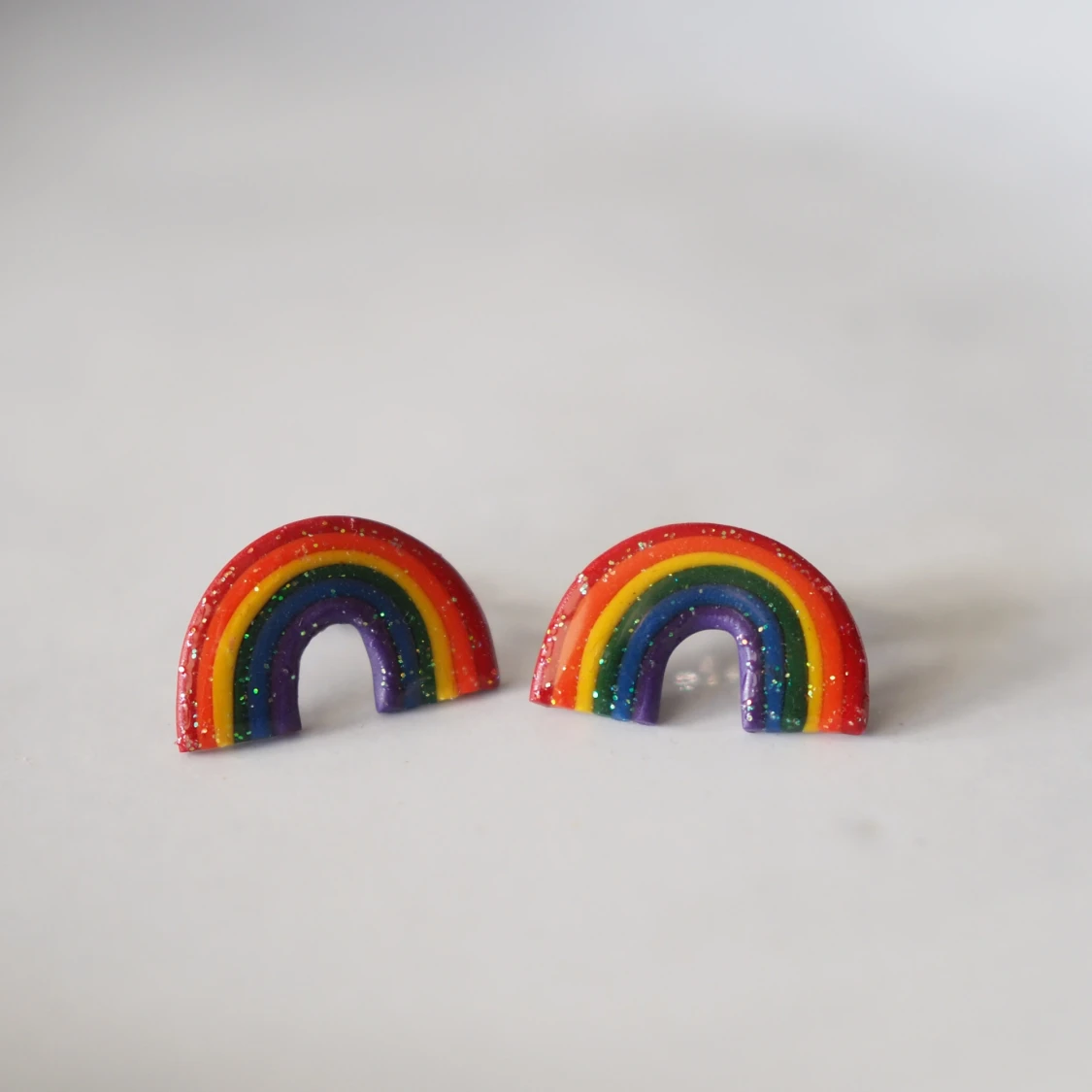 Regnbåge örhängen - 91
