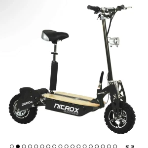 Elscooter Nitrox - Hej! Säljer min elscooter skriv för intresse! Nypris: 9 995 kr Mitt pris: 6 000 kr