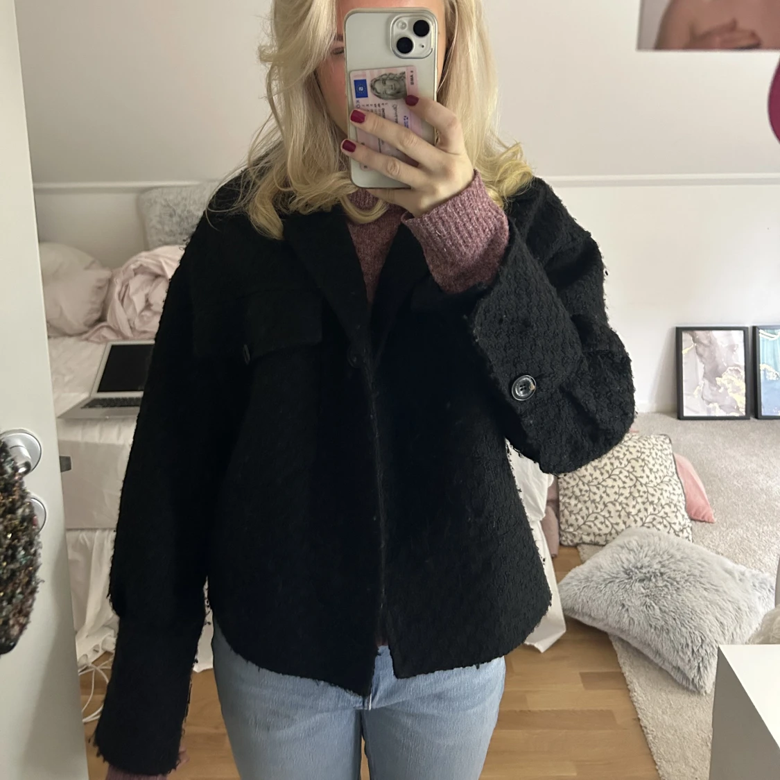 Meotine jacka utan päls 